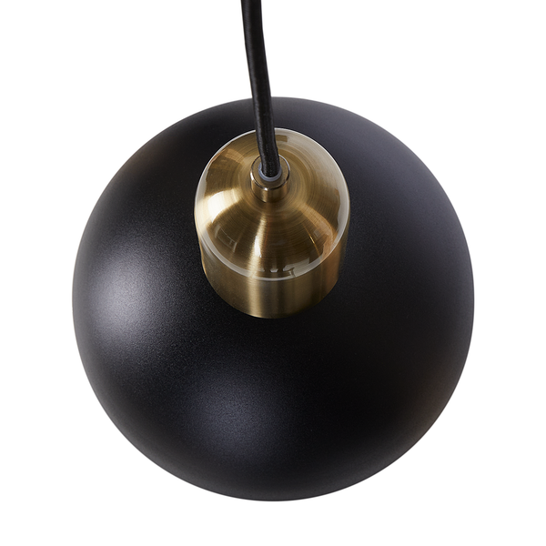 Pendelleuchte INSPYR - Eisen - 4 flammig - Schwarz