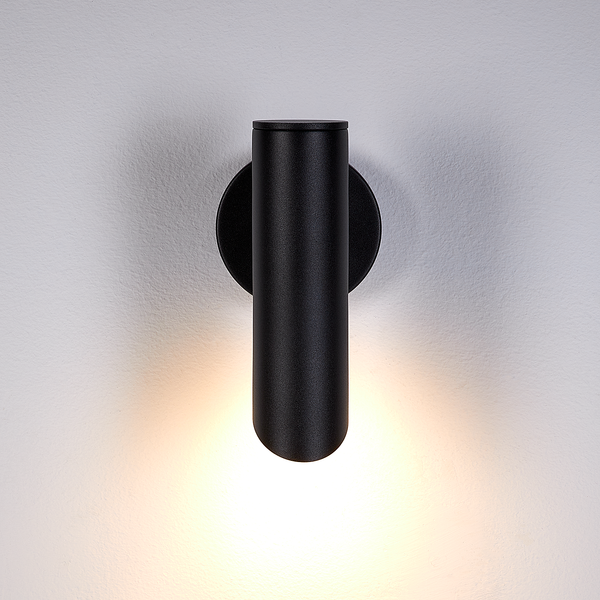 Wandleuchte INSPYR - Eisen - 1 flammig - Schwarz