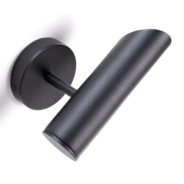 Wandleuchte INSPYR - Eisen - 1 flammig - Schwarz
