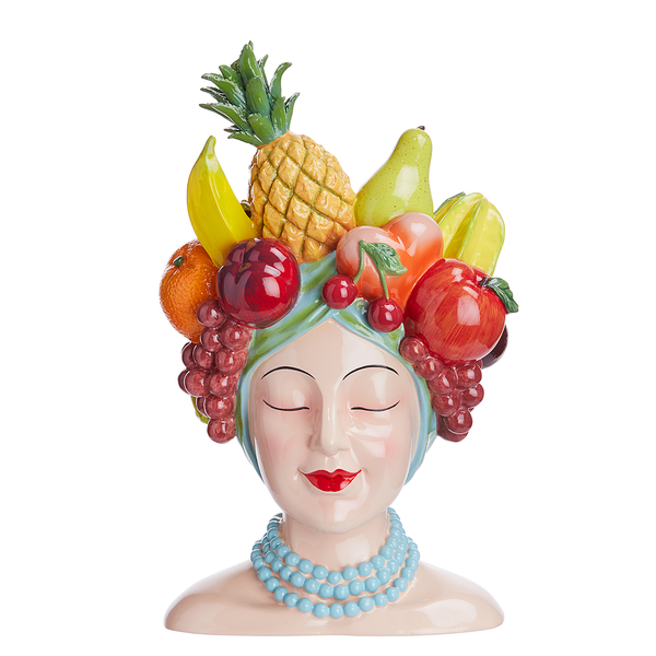 Vase LIMA - Polyresin - Bunt