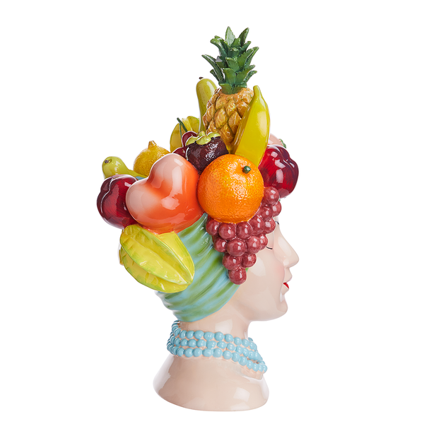 Vase LIMA - Polyresin - Bunt