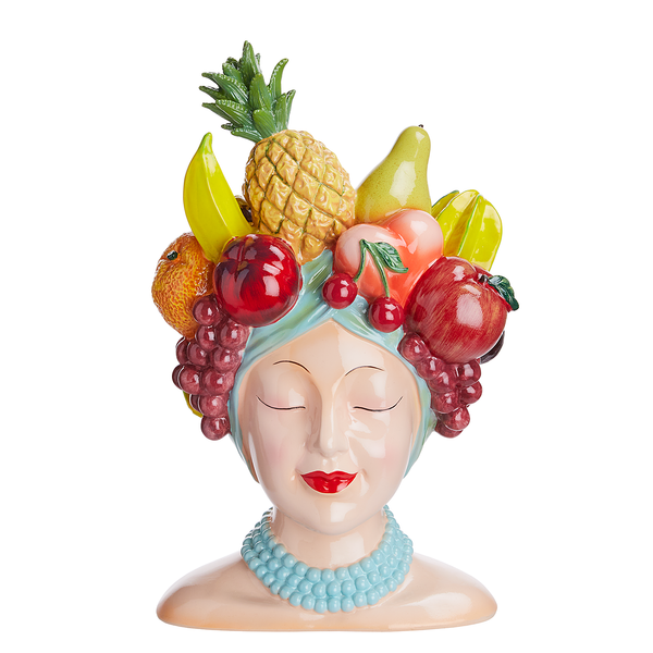 Vase LIMA - Polyresin - Bunt