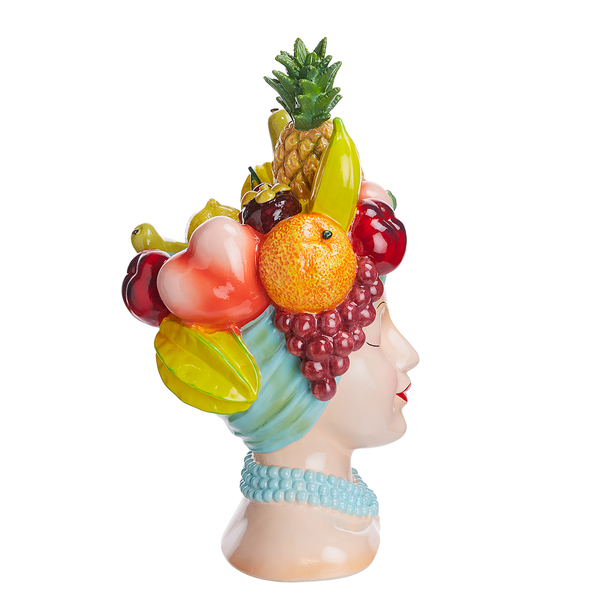 Vase LIMA - Polyresin - Bunt