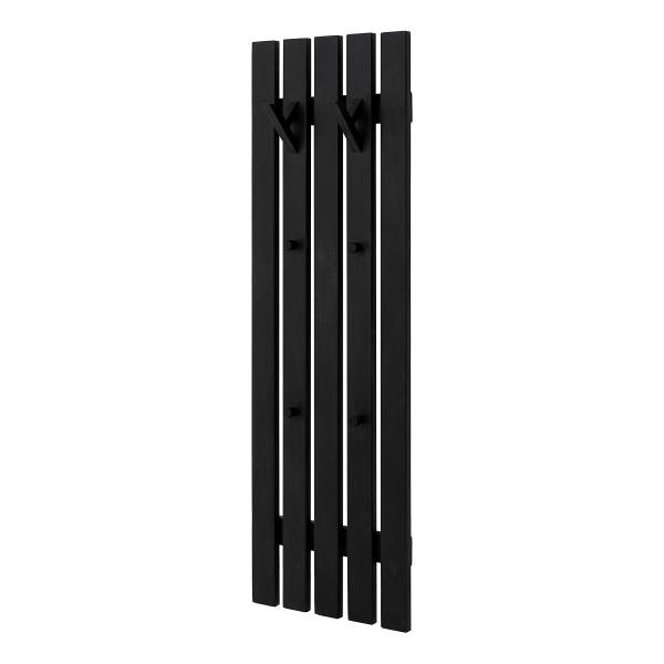 Garderobenpaneel Woods Cross Typ F - Eiche Schwarz