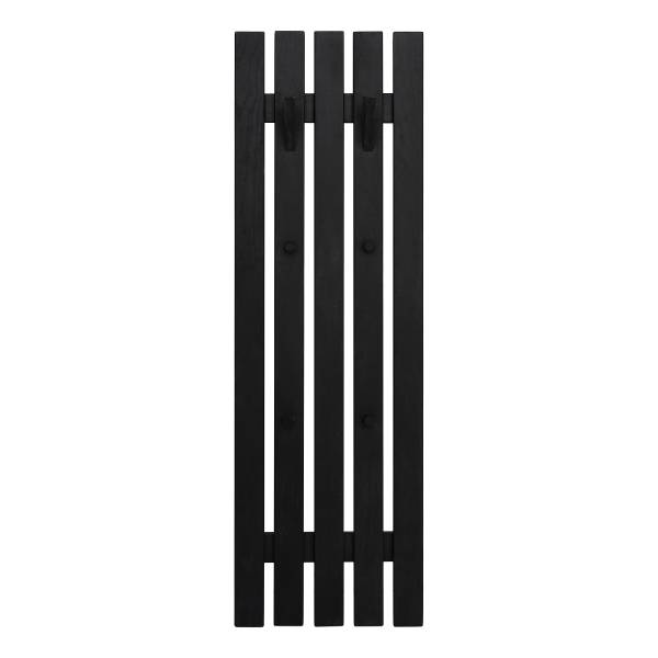 Garderobenpaneel Woods Cross Typ F - Eiche Schwarz