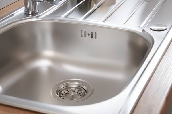 Küchenspüle Dallas Edelstahl 1 Becken - Silber