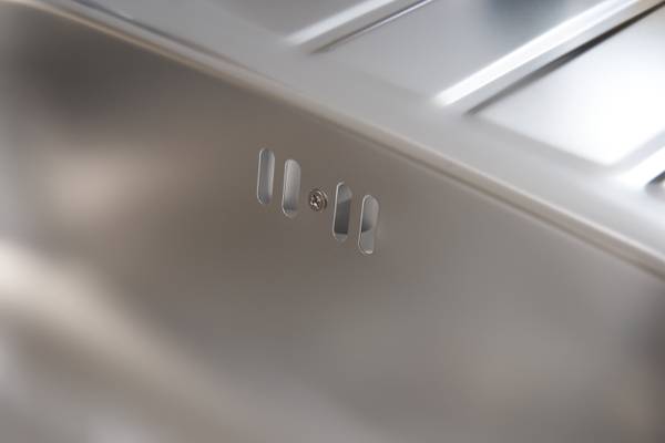 Küchenspüle Dallas Edelstahl 1 Becken - Silber