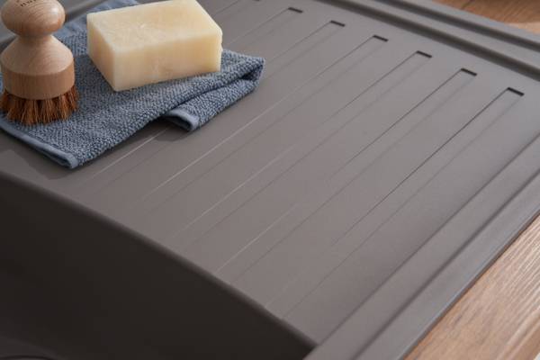 Küchenspüle Boston 2 Becken - Grau