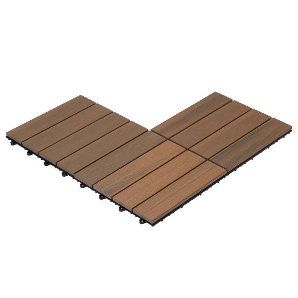Terrassenfliese Svevo 11er-Set Typ B - Braun