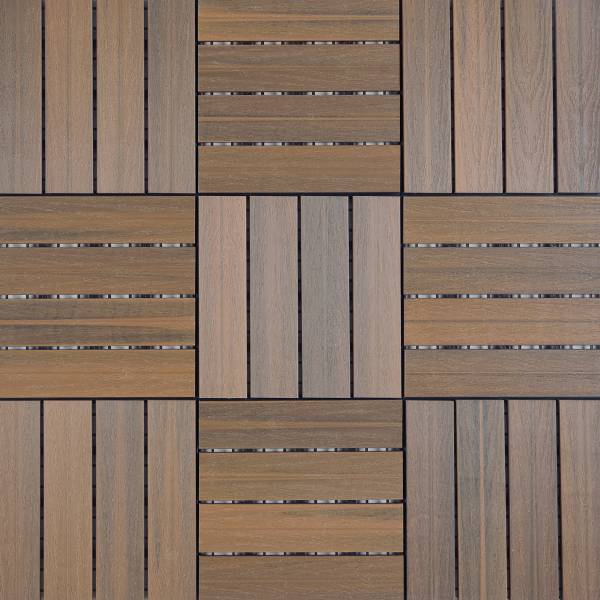 Terrassenfliese Svevo 11er-Set Typ B - Braun