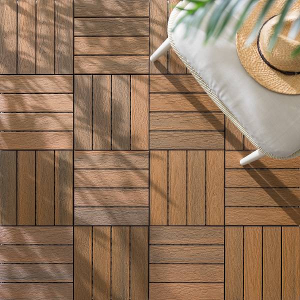 Terrassenfliese Svevo 11er-Set Typ B - Braun