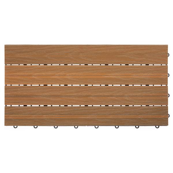 12er-Set Terrassenfliese Svevo - Braun