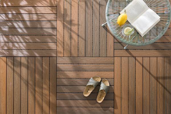 12er-Set Terrassenfliese Svevo - Braun