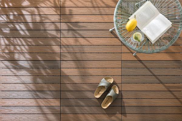 12er-Set Terrassenfliese Svevo - Braun