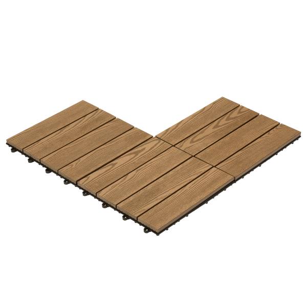Terrassenfliese Svevo 11er-Set Typ B - Hellbraun