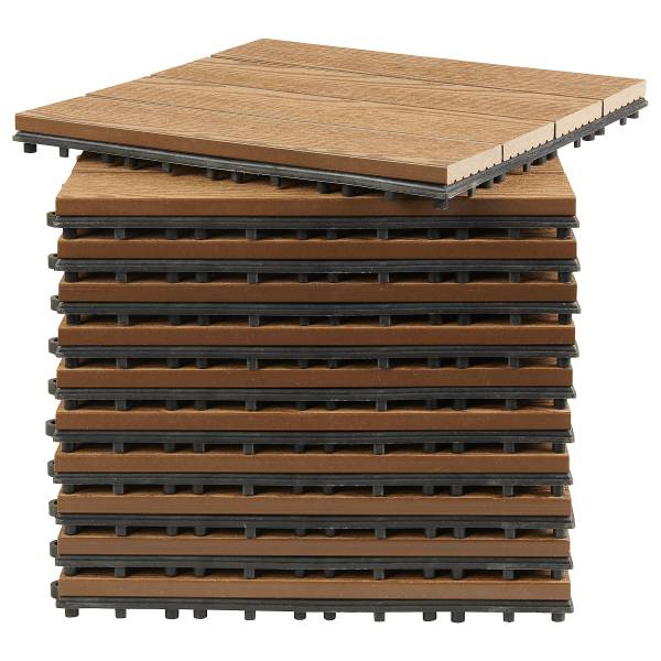 Terrassenfliese Svevo 11er-Set Typ B - Hellbraun