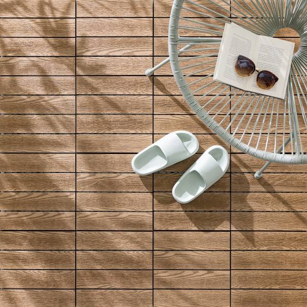 Terrassenfliese Svevo 11er-Set Typ B - Hellbraun
