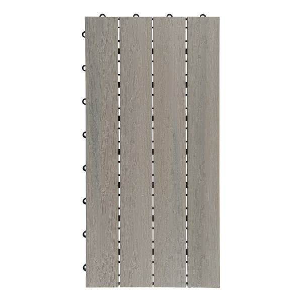 Terrassenfliese Svevo 6er-Set Typ A - Grau