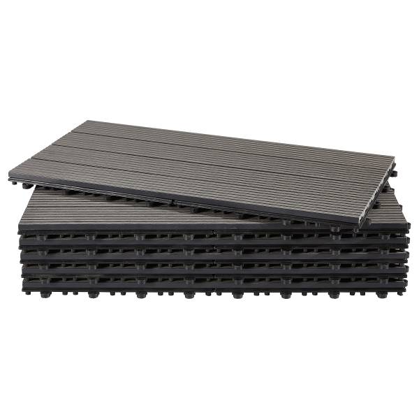 Terrassenfliese Svevo 6er-Set Typ B - Grau