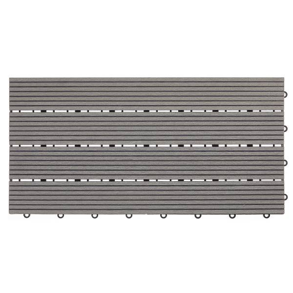 Terrassenfliese Svevo 6er-Set Typ B - Grau