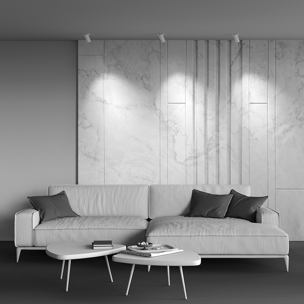 Deckenleuchte Focus S Typ C - Aluminium - 1-flammig