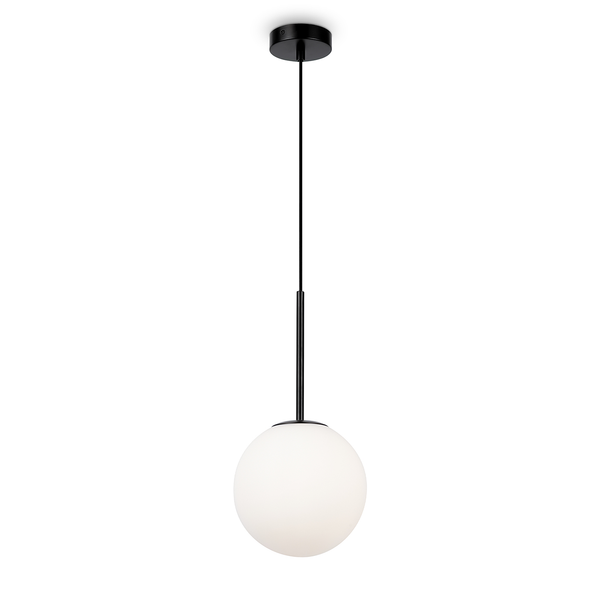 Pendelleuchte Basicform Typ A - Milchglas / Mischmetall - 1-flammig