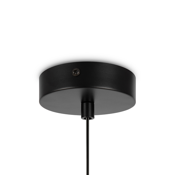 Pendelleuchte Basicform Typ A - Milchglas / Mischmetall - 1-flammig