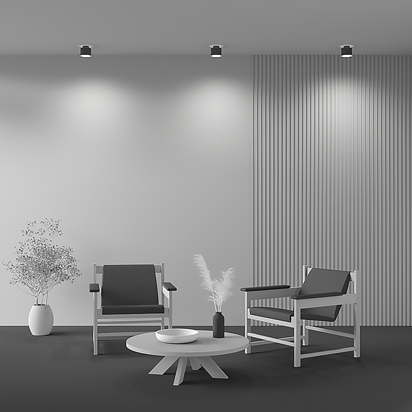 LED-Deckenleuchte Planet Typ C - Aluminium - 1-flammig