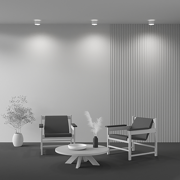 LED-Deckenleuchte Planet Typ A - Aluminium - 1-flammig