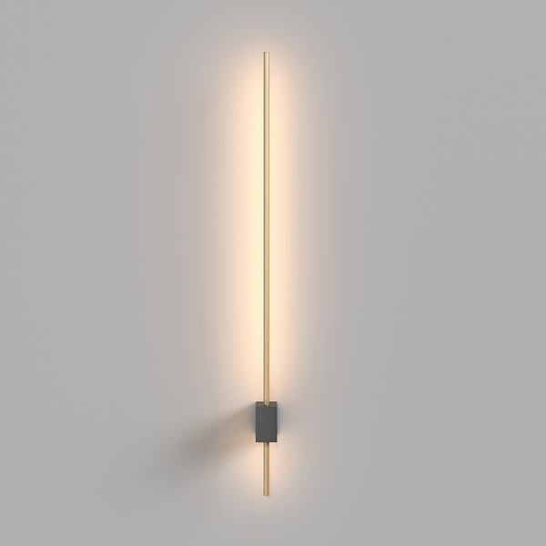 LED-Wandleuchte Pars Typ A - Aluminium - 1-flammig