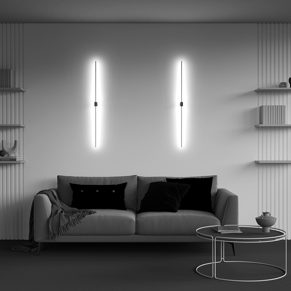 LED-Wandleuchte Pars Typ B - Aluminium - 1-flammig