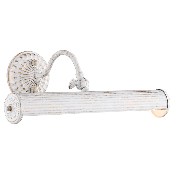 Wandleuchte Renoir - Mischmetall - 2-flammig - Weiß