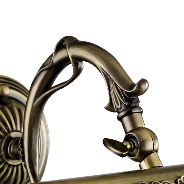 Wandleuchte Picasso - Mischmetall - 2-flammig - Messing