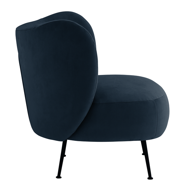 Loungesessel DAROAN - Marineblau