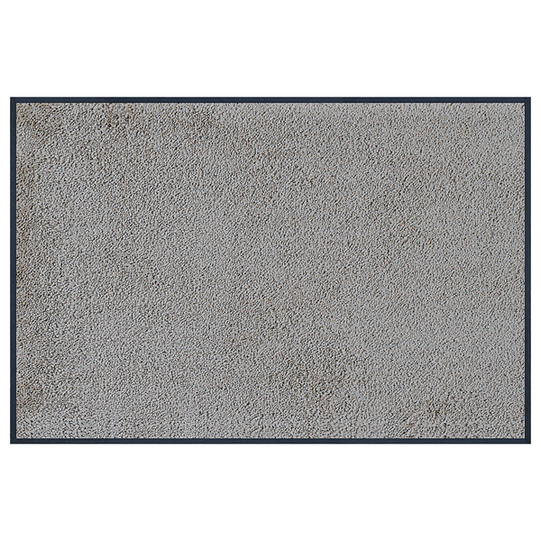 Fuß- & Sauberlaufmatte Cool Grey - Polyamid / Nitrilgummi - Grau - 60 x 90 cm