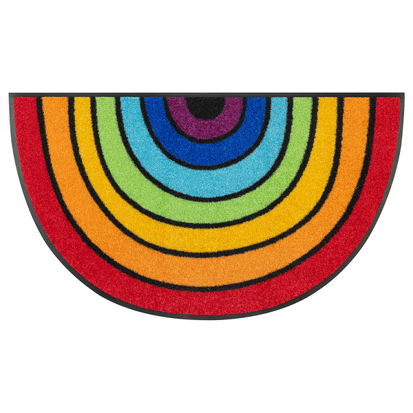 Fuß- & Sauberlaufmatte Rainbow - Polyamid / Nitrilgummi - Mehrfarbig