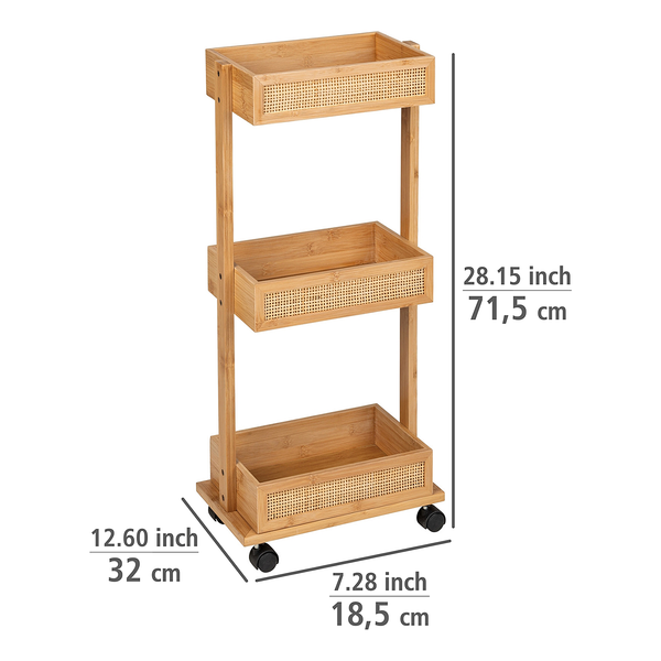 Badwagen Allegre - Rattan / Bambus