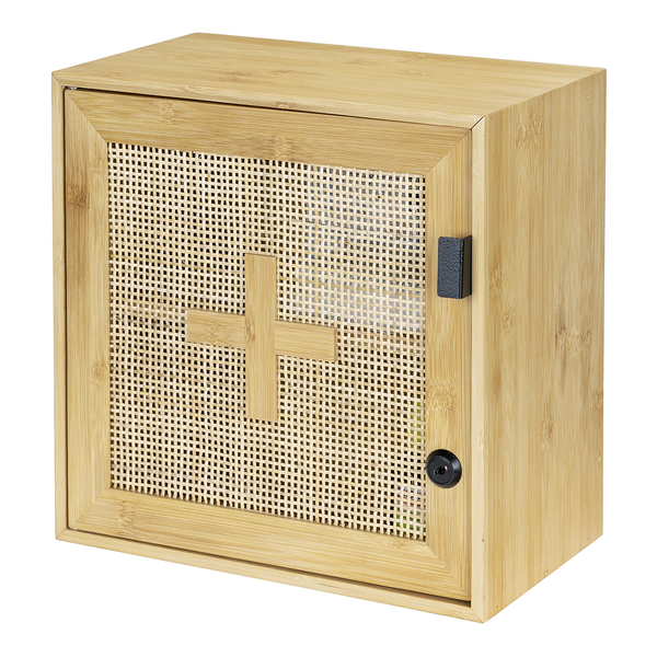 Medizinschrank Allegre - Rattan / Bambus