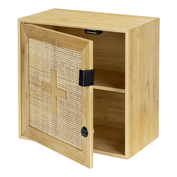 Medizinschrank Allegre - Rattan / Bambus