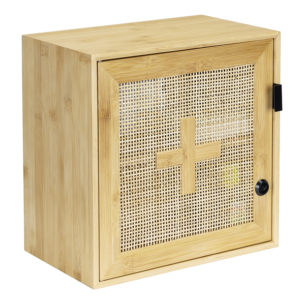 Medizinschrank Allegre - Rattan / Bambus