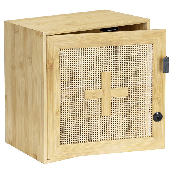 Medizinschrank Allegre - Rattan / Bambus