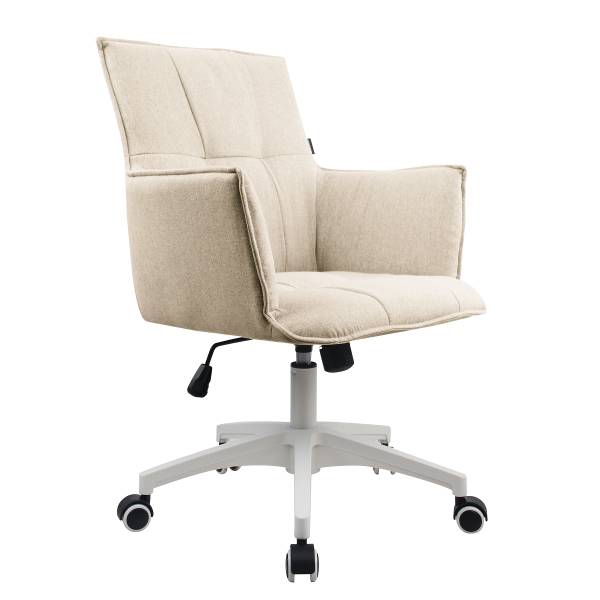 Bürodrehstuhl AHUD - Webstoff - Beige