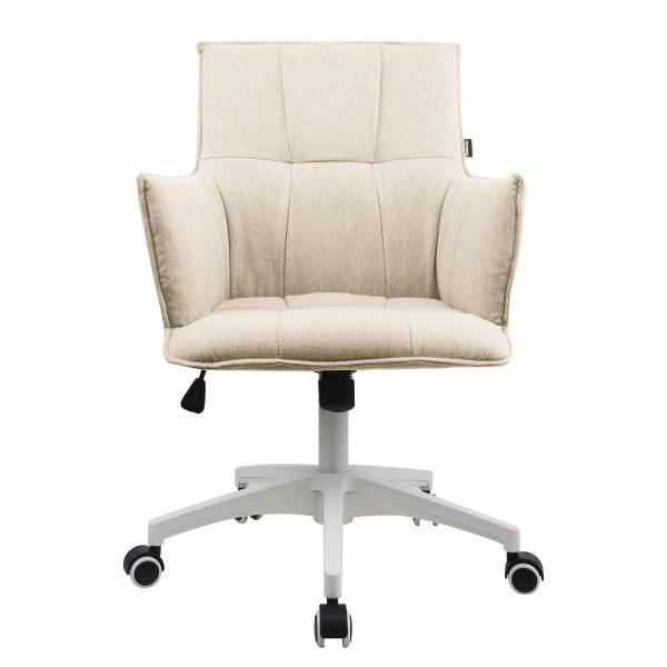 Bürodrehstuhl AHUD - Webstoff - Beige