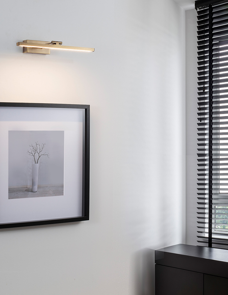 Wandleuchte Marnell - Aluminium - 1-flammig