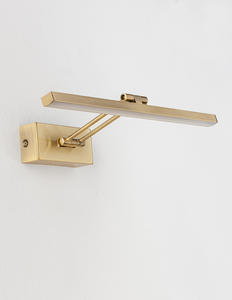 Wandleuchte Marnell - Aluminium - 1-flammig