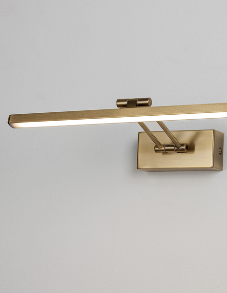 Wandleuchte Marnell - Aluminium - 1-flammig