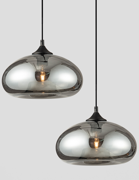 Pendelleuchte Savaz - Aluminium - 1-flammig