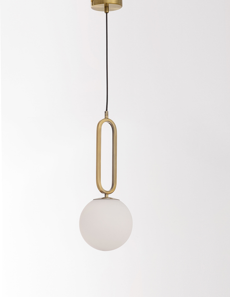 Pendelleuchte Grus - Aluminium - 1-flammig