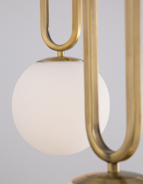 Pendelleuchte Grus - Aluminium - 1-flammig