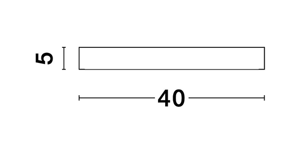 Deckenleuchte Hadon - Aluminium - 1-flammig - Weiß